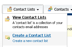 Create Contact List