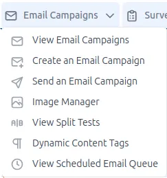 New Campaign Menu